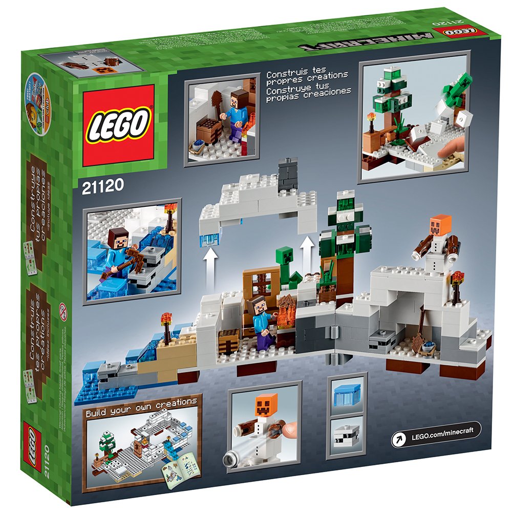 Foto 8 pulgar | Lego Minecraft The Snow Hideout 21120 327 Piezas - Venta Internacional