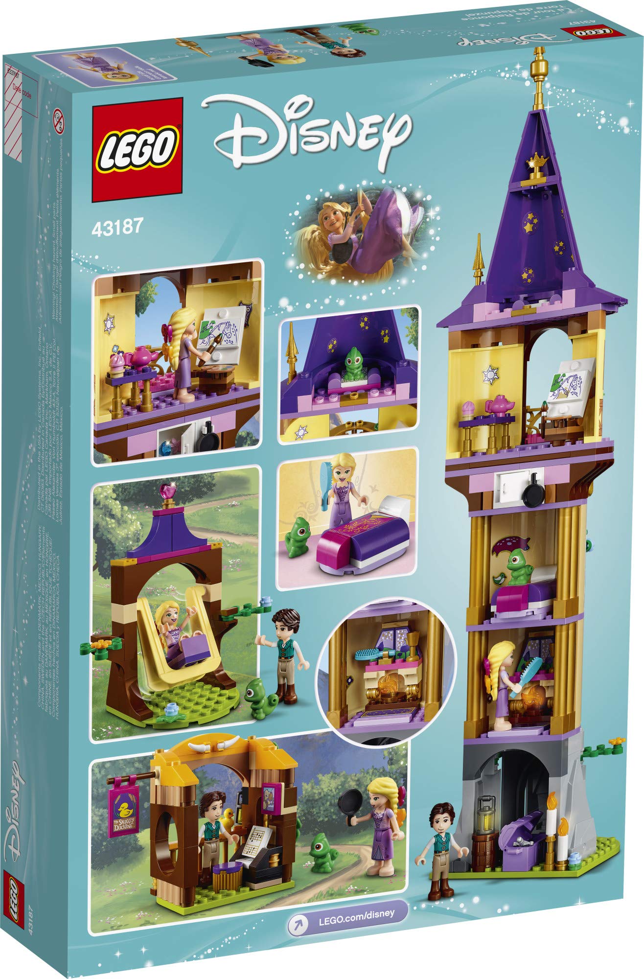 Foto 6 pulgar | Kit De Juguetes De Construcción Lego Disney Princess Rapunzel's Tower 43187 - Venta Internacional.