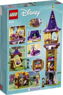 Foto 5 | Kit De Juguetes De Construcción Lego Disney Princess Rapunzel's Tower 43187 - Venta Internacional.