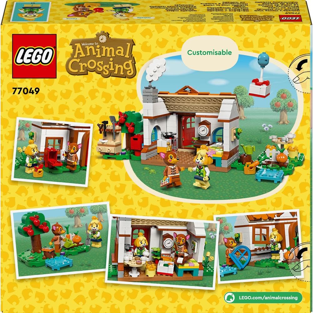 Foto 7 pulgar | Set De Construcción Lego Animal Crossing Isabelle's House Visit 77049 - Venta Internacional.