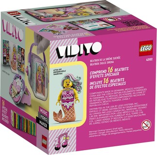 Foto 5 | Kit De Construcción Lego Vidiyo Candy Mermaid Beatbox 43102 (71 Piezas) - Venta Internacional.