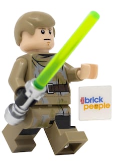 Foto 1 | Figura Lego Star Wars Luke Skywalker Endor Con Sable Láser - Venta Internacional