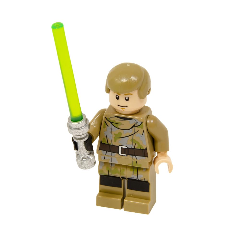 Foto 3 | Figura Lego Star Wars Luke Skywalker Endor Con Sable Láser - Venta Internacional