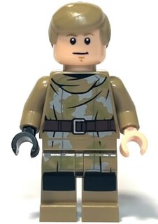 Foto 4 | Figura Lego Star Wars Luke Skywalker Endor Con Sable Láser - Venta Internacional