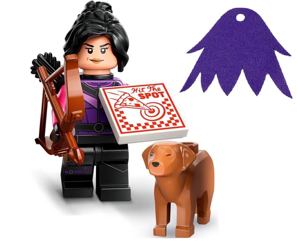 Minifigura Lego Marvel Series 2 De Kate Bishop Con Capa De 5 Cm De Altura - Venta Internacional