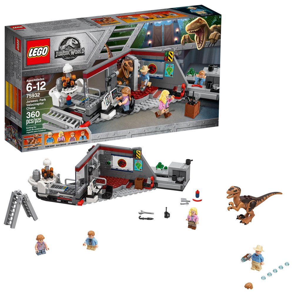 Bloques De Construcción Lego 75932 Jurassic World Velociraptor Chase - Venta Internacional.