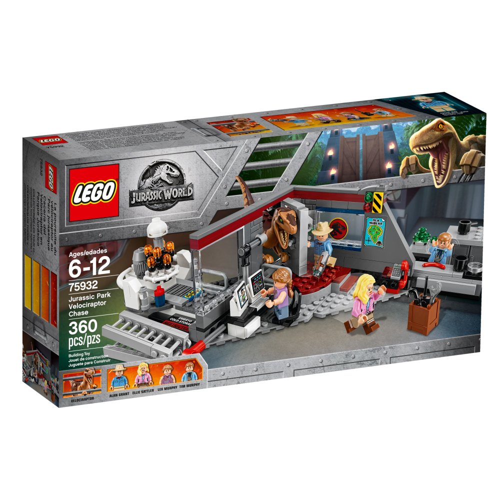 Foto 2 | Bloques De Construcción Lego 75932 Jurassic World Velociraptor Chase - Venta Internacional.