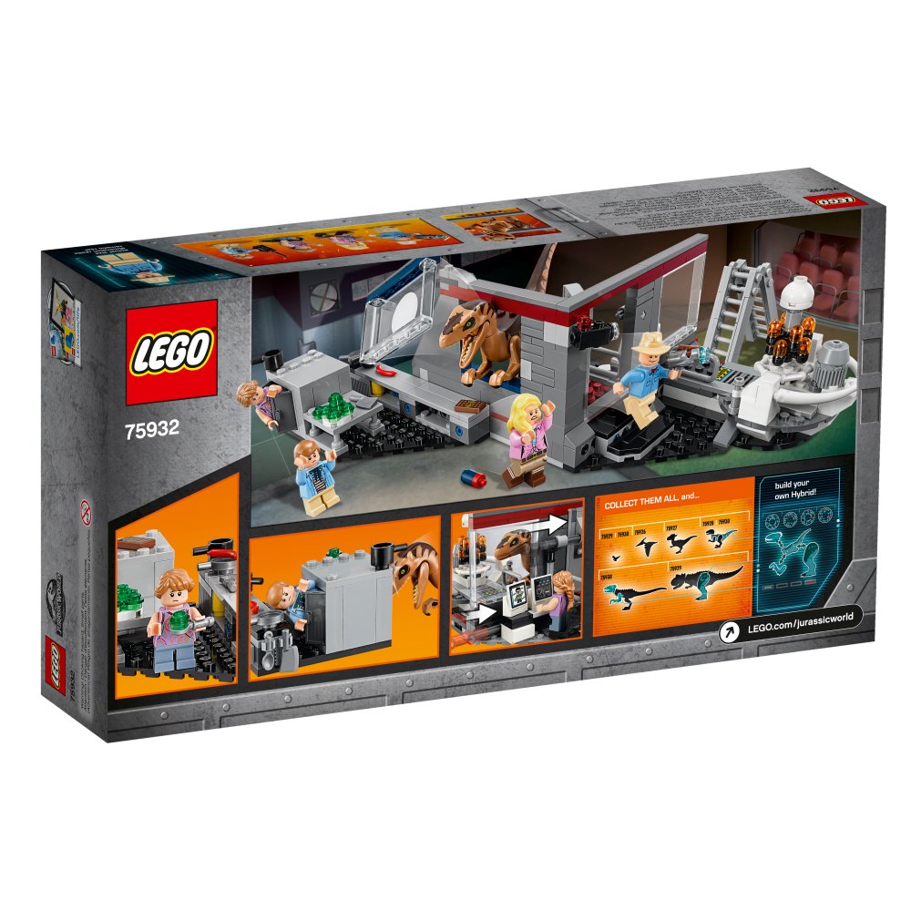 Foto 4 pulgar | Bloques De Construcción Lego 75932 Jurassic World Velociraptor Chase - Venta Internacional.