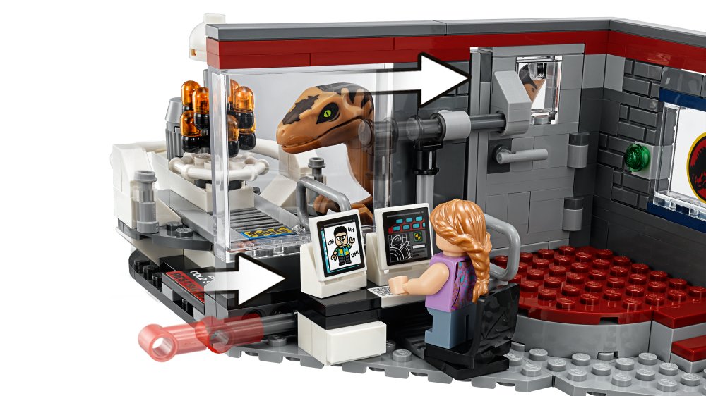 Foto 6 pulgar | Bloques De Construcción Lego 75932 Jurassic World Velociraptor Chase - Venta Internacional.