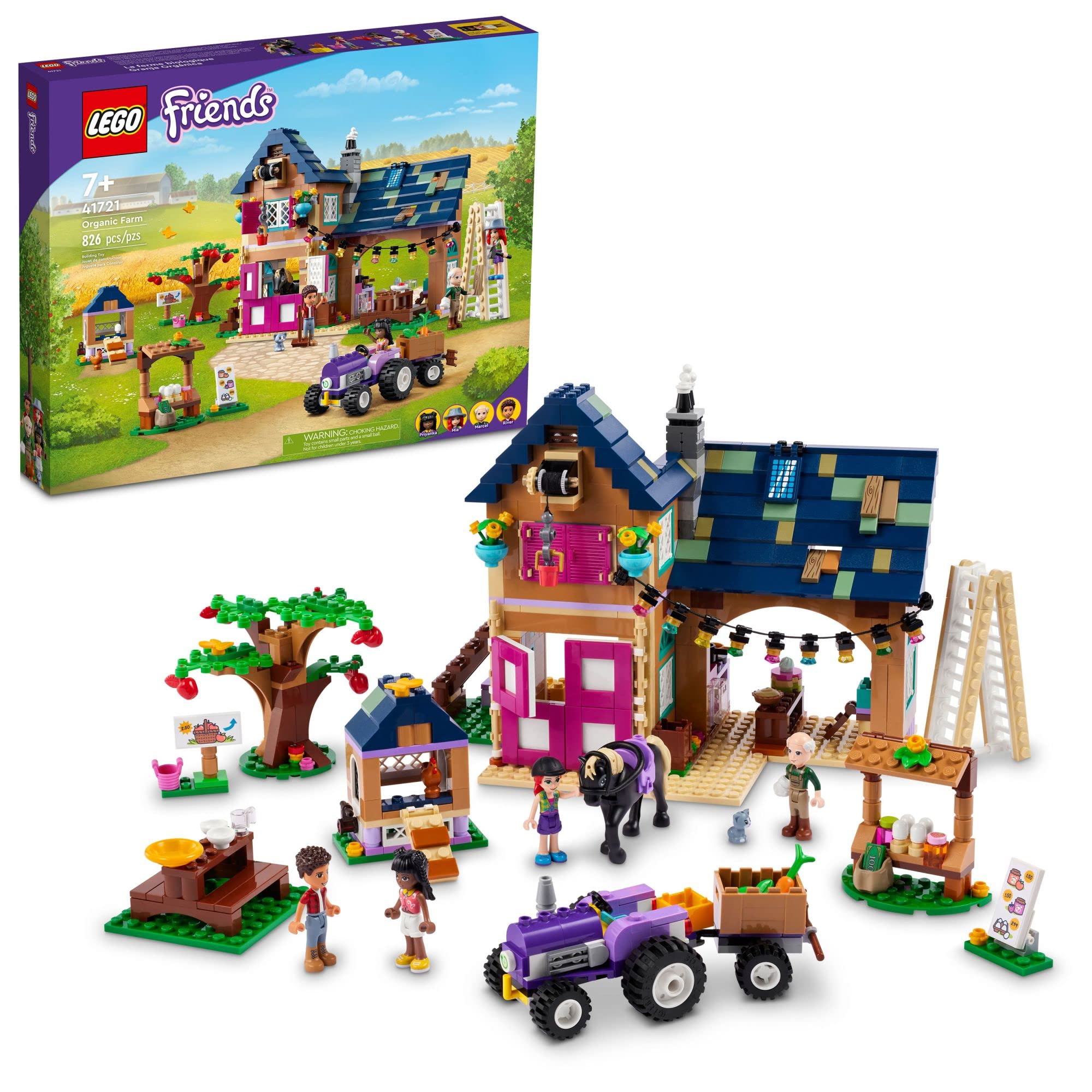 Foto 2 pulgar | Lego Friends Organic Farm House 41721 - Venta Internacional