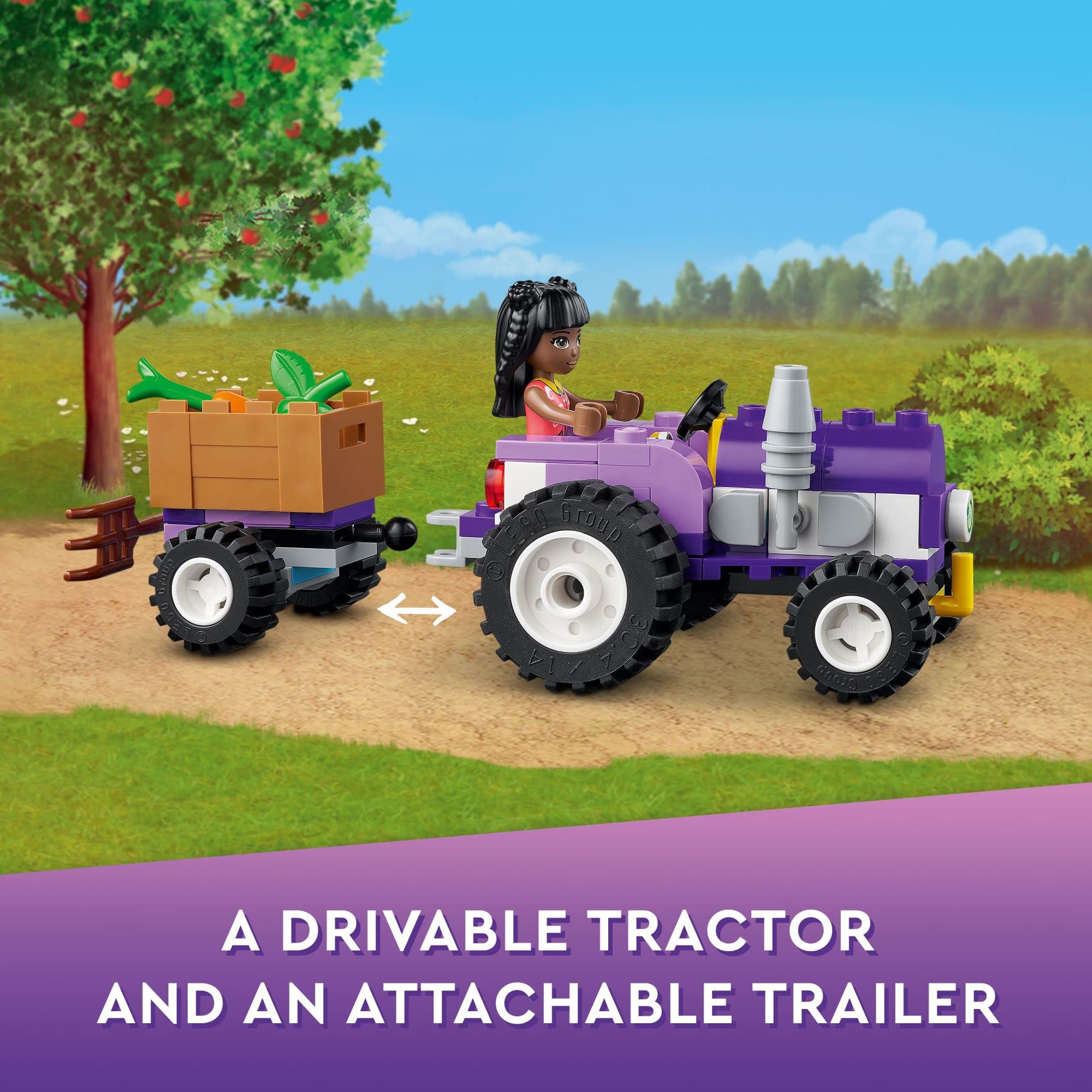Foto 4 | Lego Friends Organic Farm House 41721 - Venta Internacional