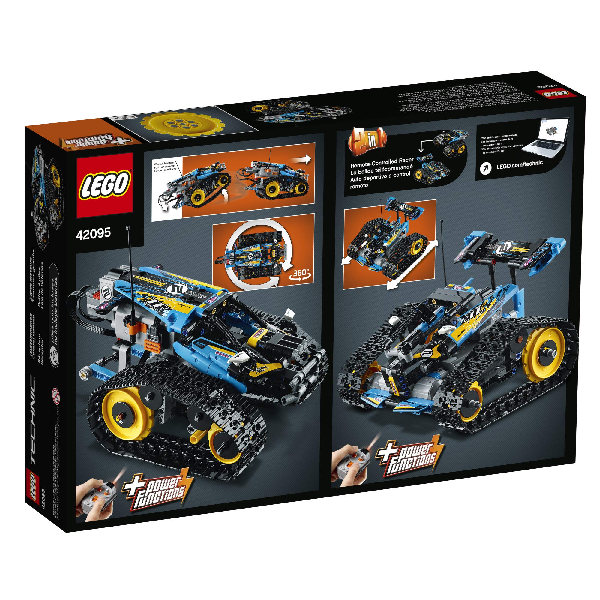 Foto 5 | Kit de Construcción Lego Technic Stunt Racer con Control Remoto 42095 - Venta Internacional