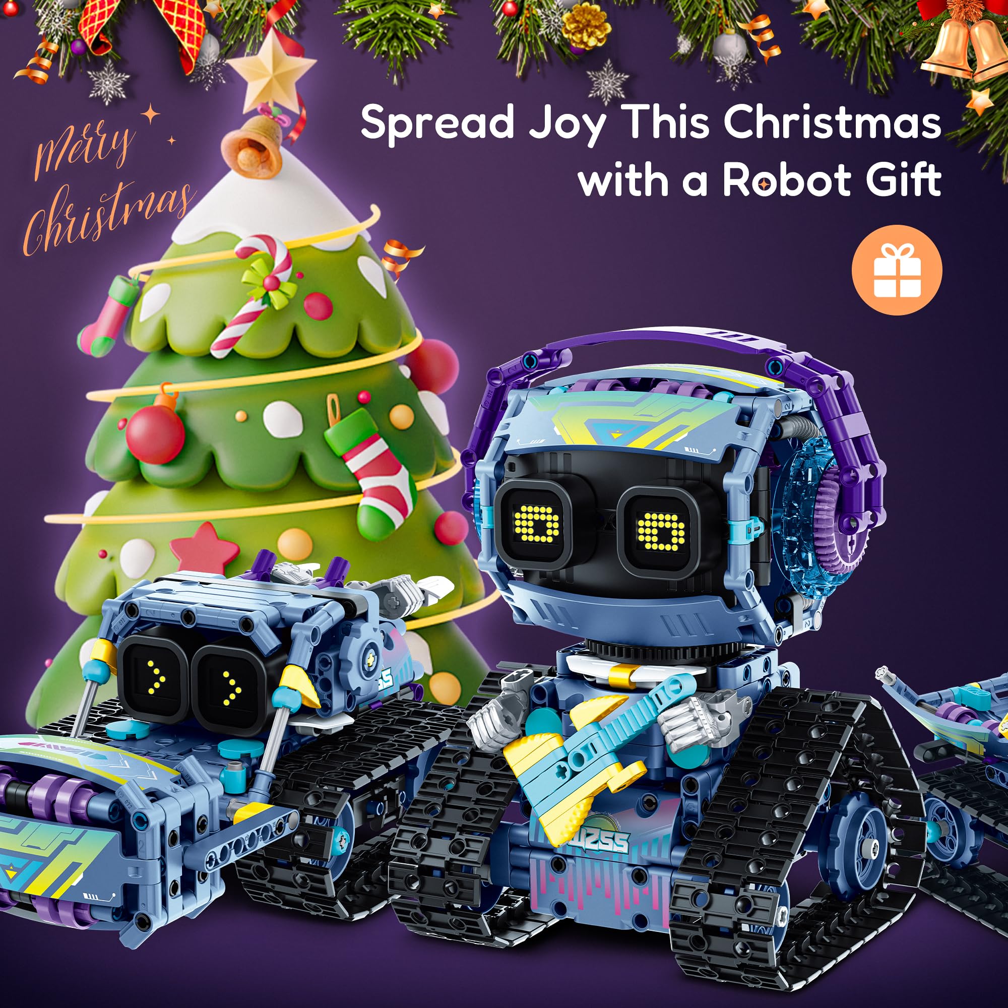 Foto 3 pulgar | Kit de Construcción De Robots Sillbird Rockroller Con Mando A Distancia - Venta Internacional