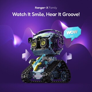 Foto 3 | Kit de Construcción De Robots Sillbird Rockroller Con Mando A Distancia - Venta Internacional