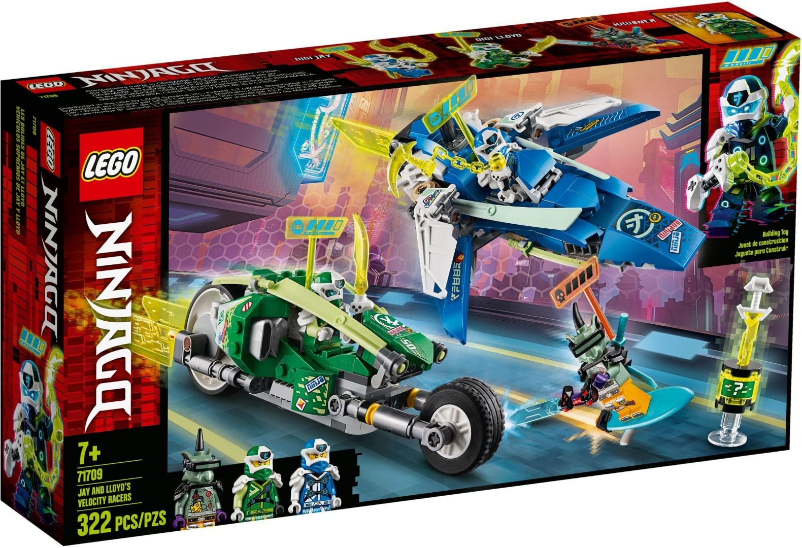 Kit de Construcción Lego Ninjago Velocity Racers De Jay Y Lloyd's - Venta Internacional
