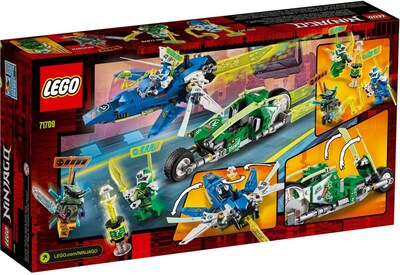 Foto 2 | Kit de Construcción Lego Ninjago Velocity Racers De Jay Y Lloyd's - Venta Internacional