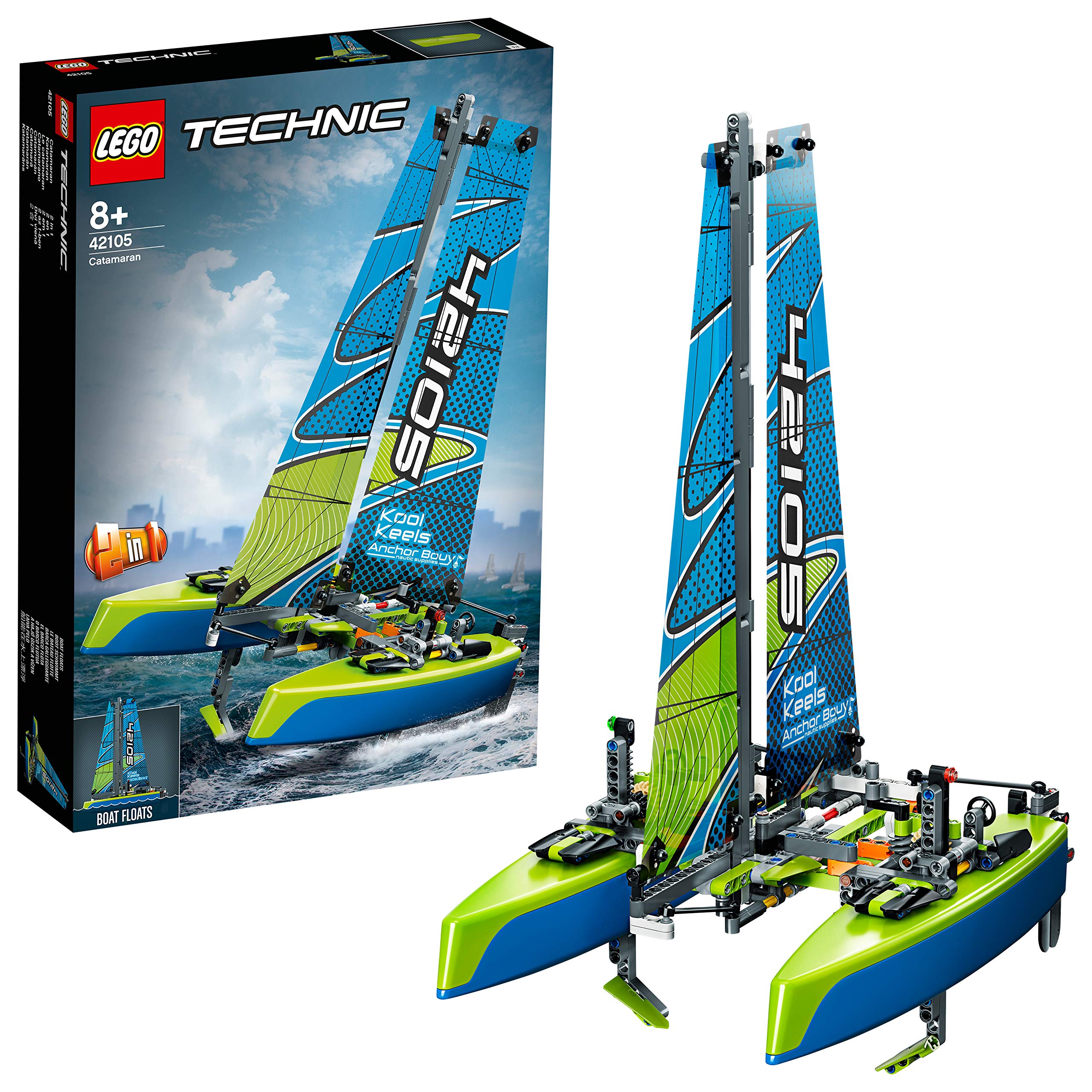 Kit de Construcción Lego Technic Catamaran 42105 Velero - Venta Internacional