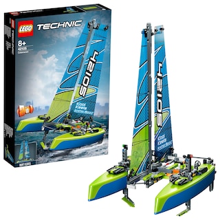 Foto 1 | Kit de Construcción Lego Technic Catamaran 42105 Velero - Venta Internacional