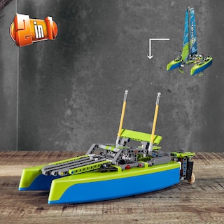 Foto 5 | Kit de Construcción Lego Technic Catamaran 42105 Velero - Venta Internacional