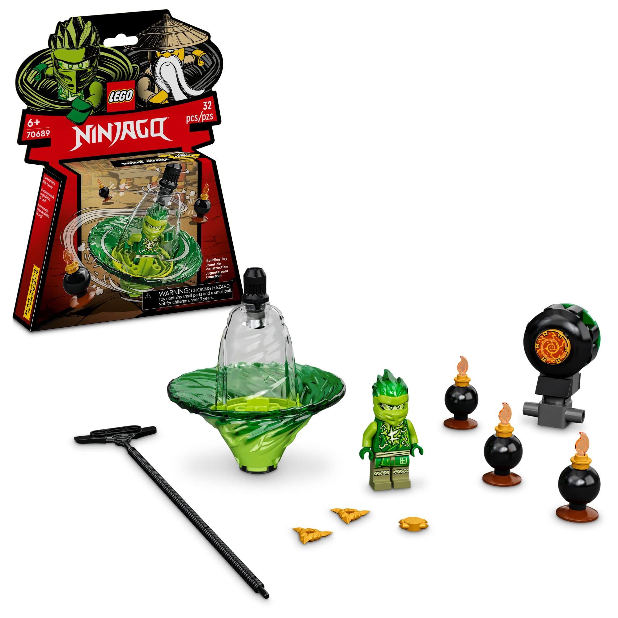 Juguete De Construcción Lego Ninjago Lloyd's Spinjitzu Ninja Training - Venta Internacional.