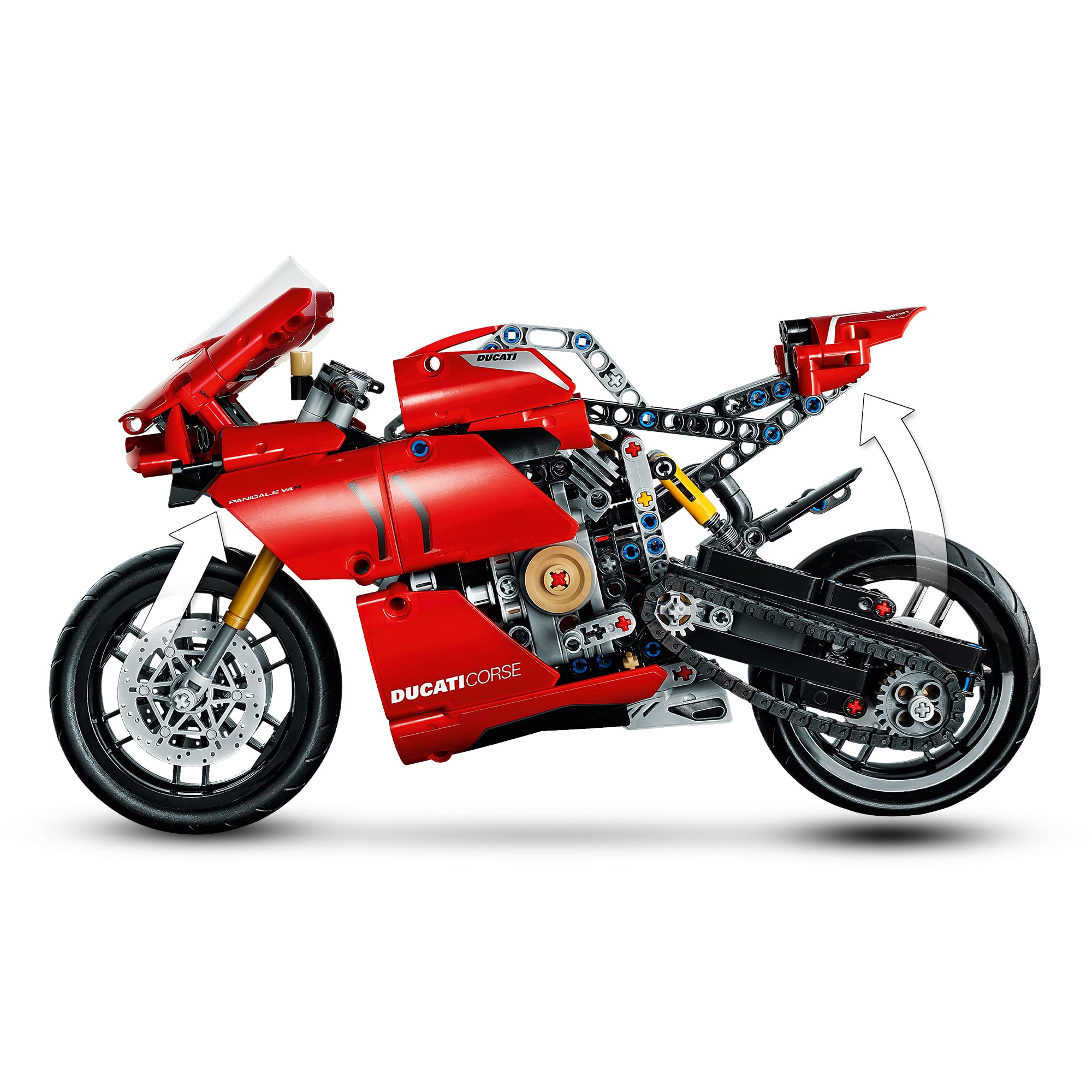 Foto 4 | Kit De Construcción Lego Technic Ducati Panigale V4 R 42107 - Venta Internacional.
