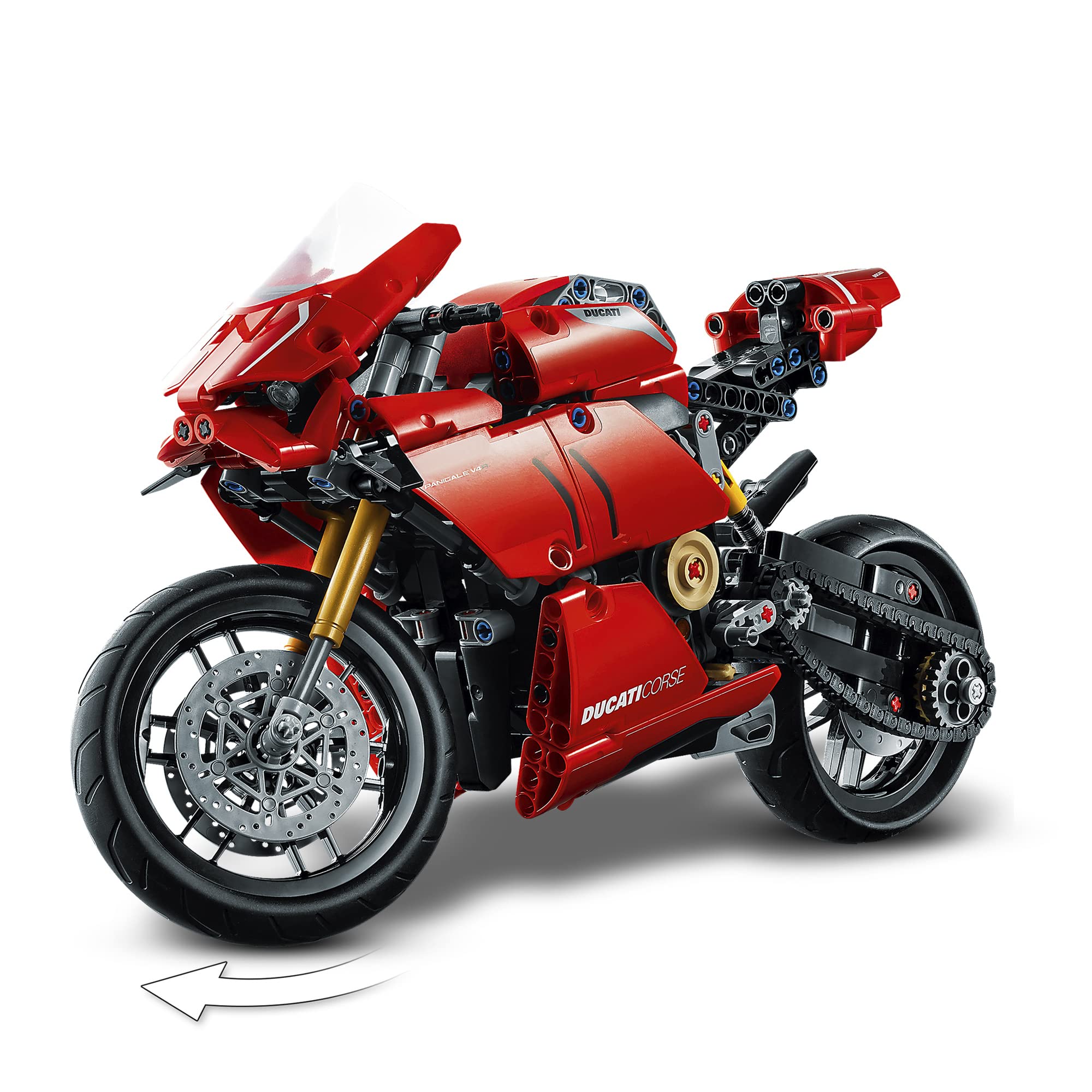 Foto 5 | Kit De Construcción Lego Technic Ducati Panigale V4 R 42107 - Venta Internacional.