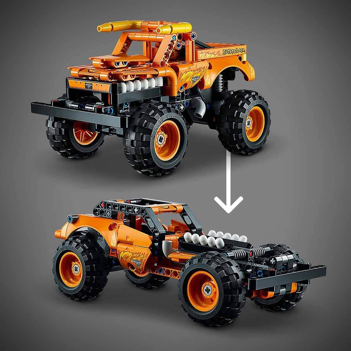 Foto 7 | Kit De Construcción Lego Technic Monster Jam El Toro Loco 42135 - Venta Internacional.