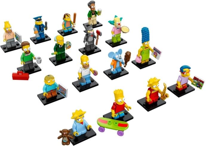 Foto 2 | Kit De Construcción Lego Minifigures The Simpsons Series 71005 - Venta Internacional.