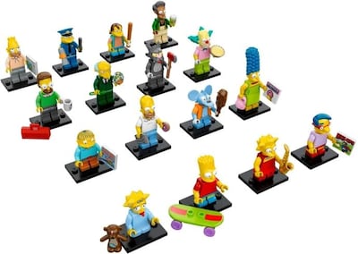 Foto 2 | Kit De Construcción Lego Minifigures The Simpsons Series 71005 - Venta Internacional.