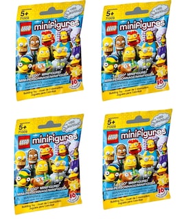 Foto 1 | Minifiguras Coleccionables Lego Serie 2 de Los Simpson 4 Paquetes - Venta Internacional
