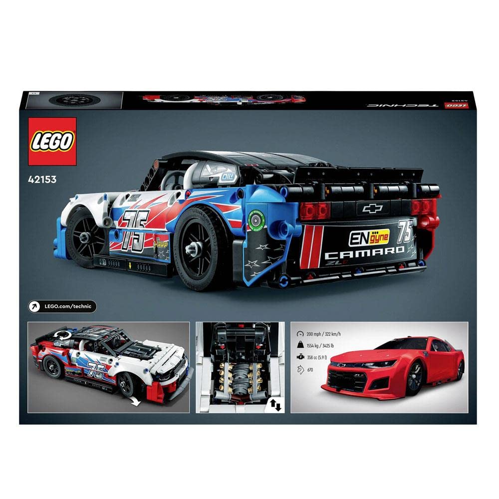 Foto 4 pulgar | Maqueta De Coche Lego Technic Nascar Next Gen Chevrolet Camaro  - Venta Internacional.