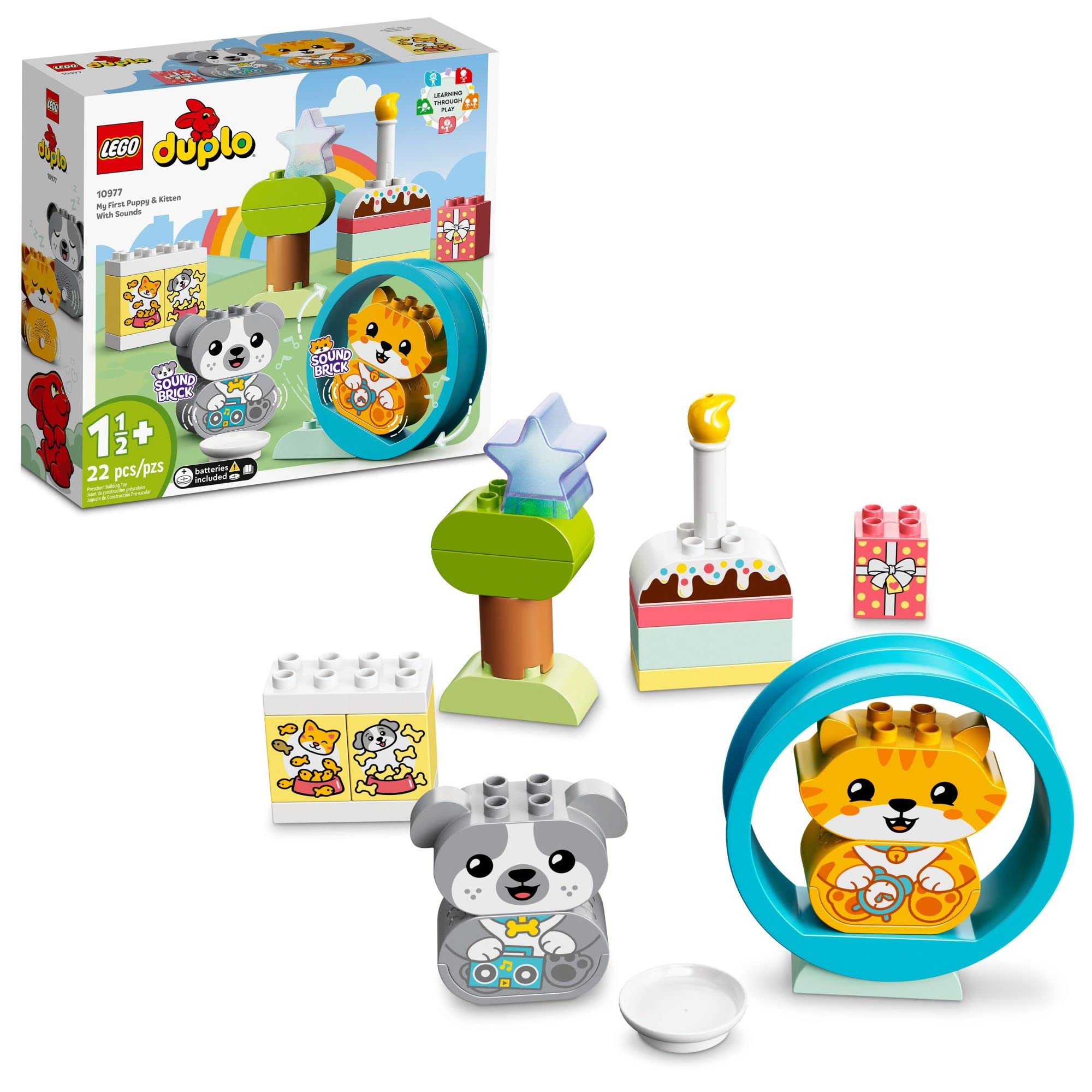 Lego Duplo Mi Primer Cachorro y Gatito con Sonidos 10977 - Venta Internacional