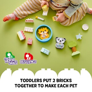 Foto 2 | Lego Duplo Mi Primer Cachorro y Gatito con Sonidos 10977 - Venta Internacional