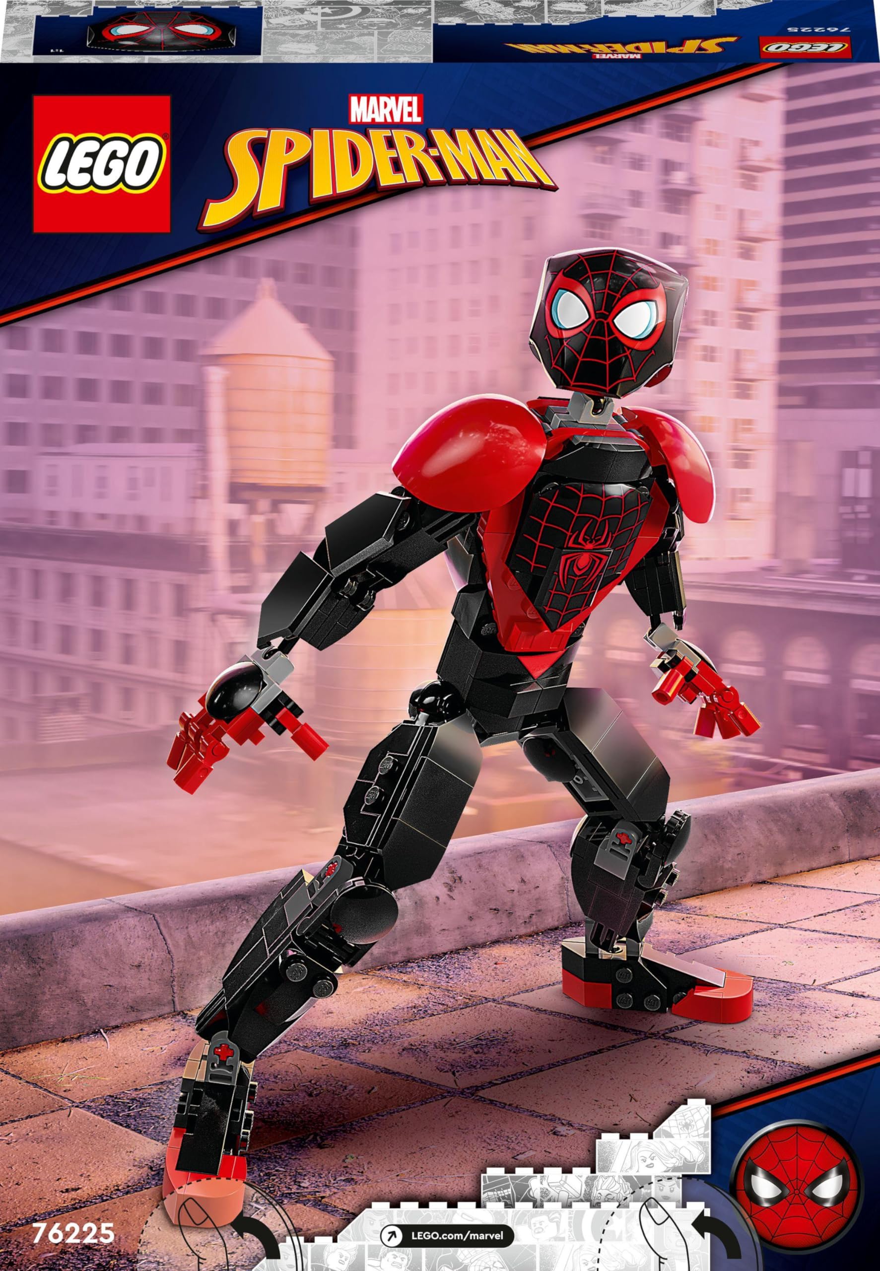 Foto 6 | Figura De Acción Lego Super Heroes Marvel Miles Morales 76225 - Venta Internacional.