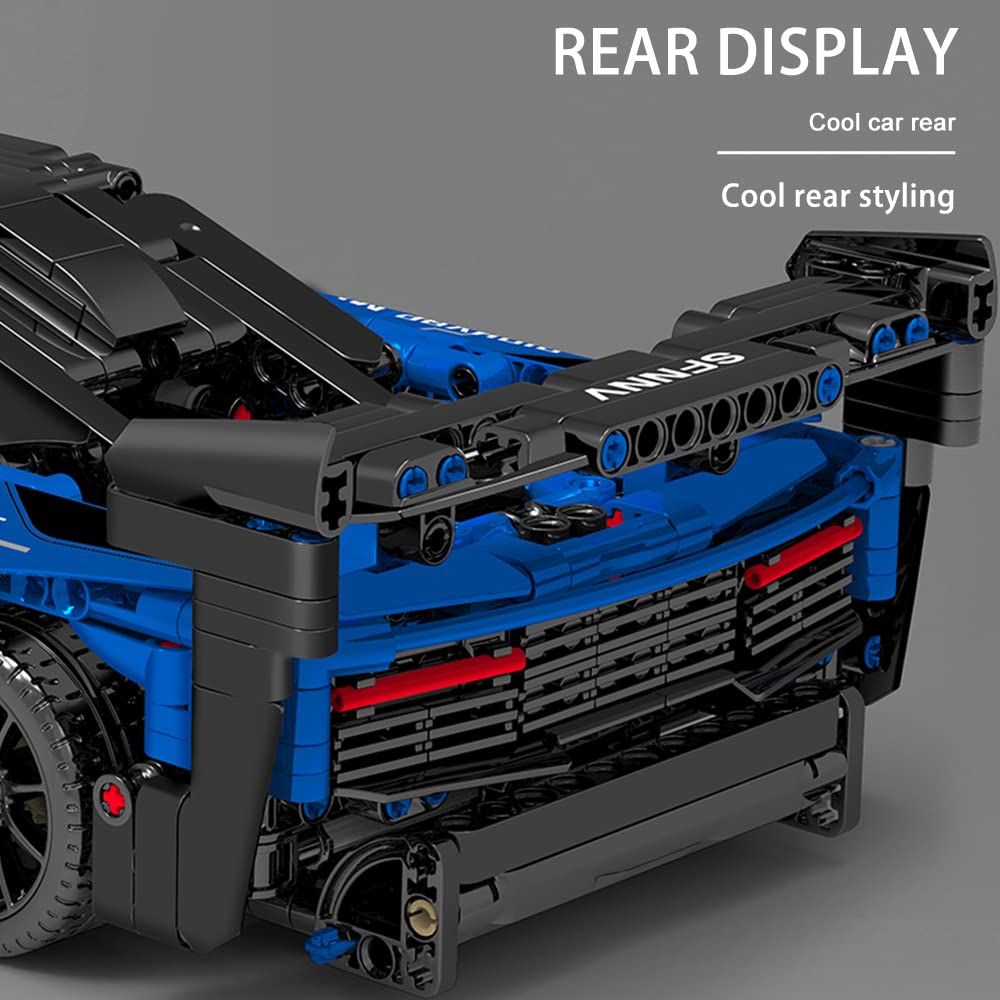 Foto 5 | Bloques de Construcción Mesiondy Coche Deportivo-Venta Internacional