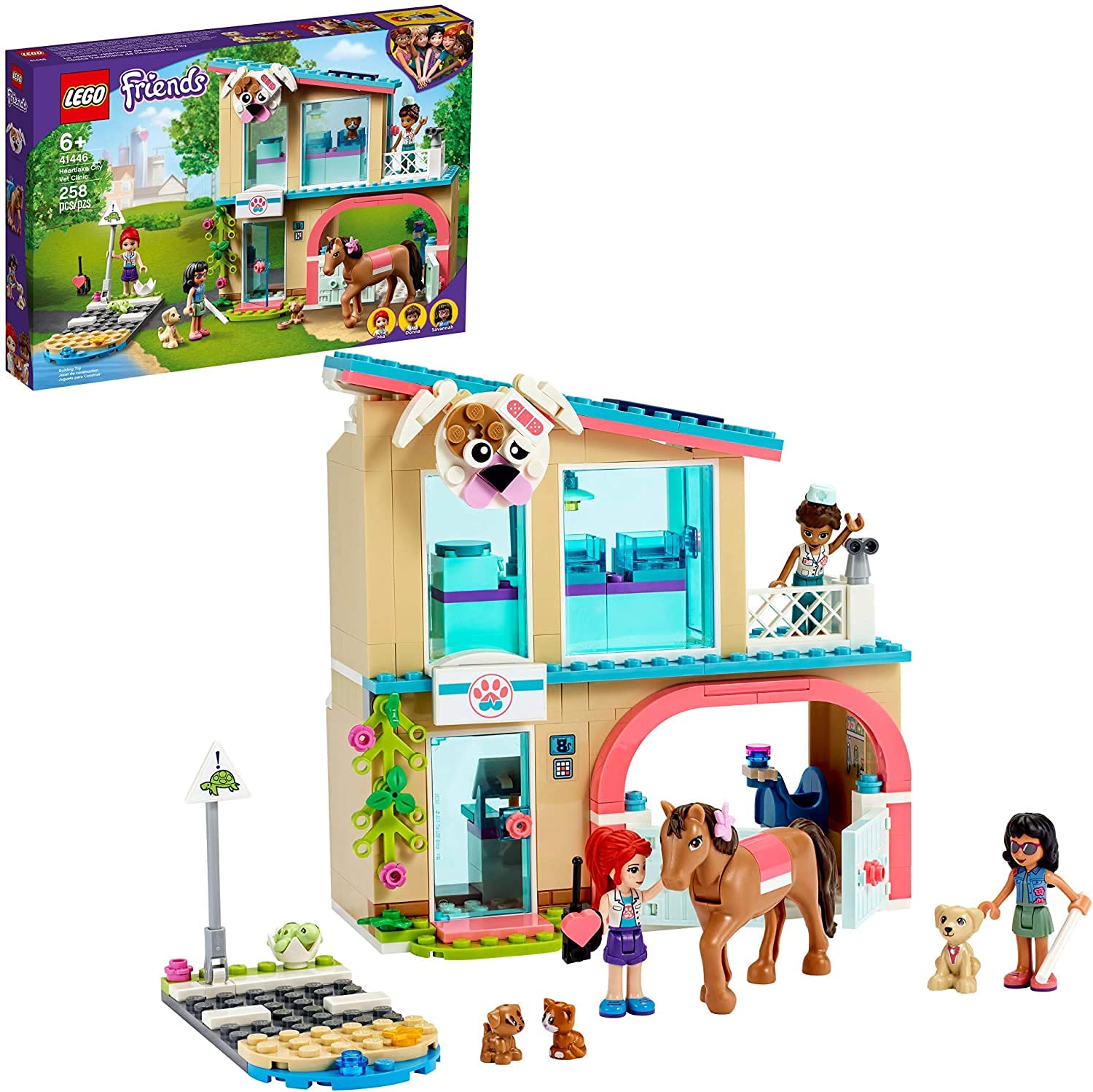 Foto 4 | Lego Friends Heartlake City Veterinaria 41446 - Venta Internacional