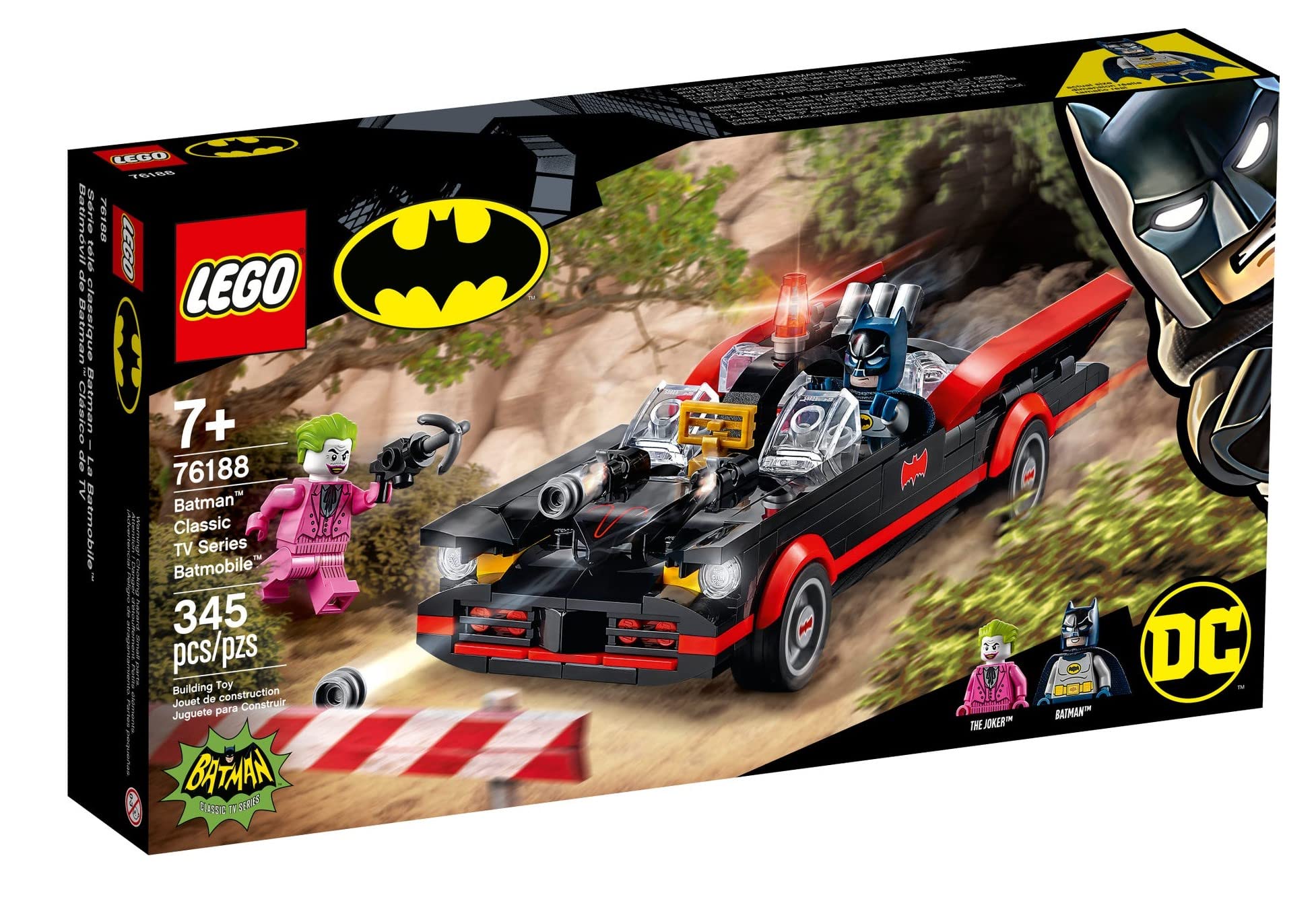 Foto 2 pulgar | Juguete de Construcción Lego Batman Classic Batmobile 76188 con Joker - Venta Internacional