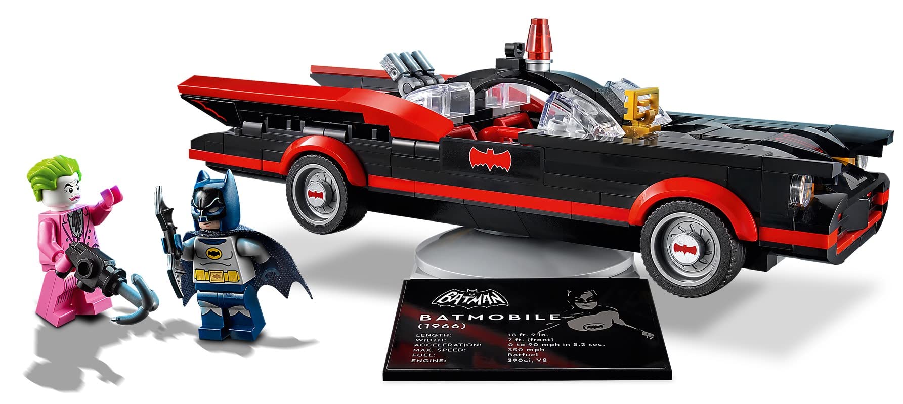 Foto 4 pulgar | Juguete de Construcción Lego Batman Classic Batmobile 76188 con Joker - Venta Internacional