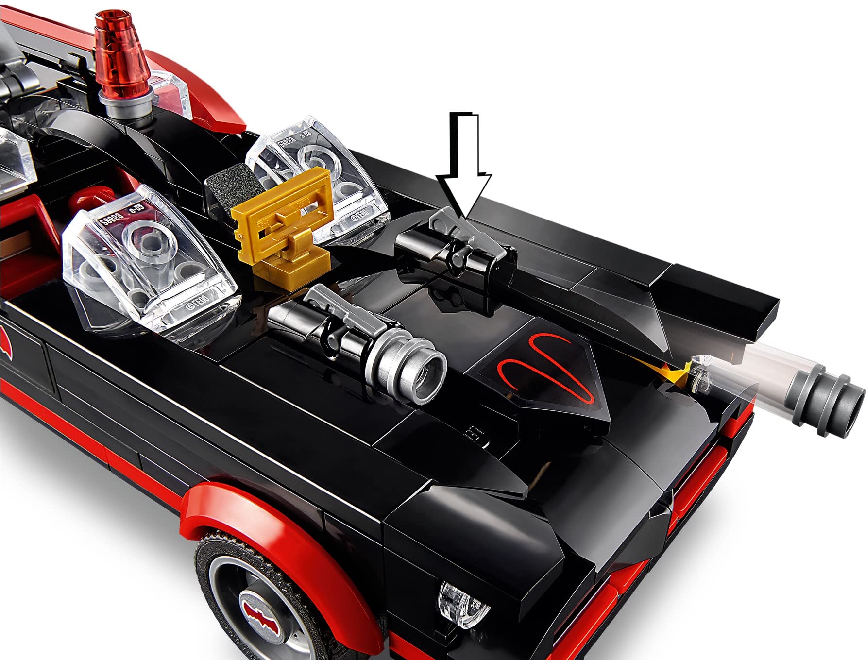 Foto 8 pulgar | Juguete de Construcción Lego Batman Classic Batmobile 76188 con Joker - Venta Internacional