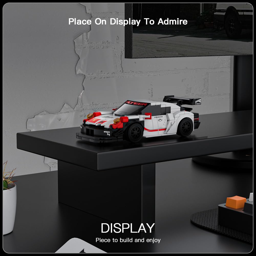 Foto 5 pulgar | Kit De Construcción Mold King Speed Champions 911 Carrera Rsr 349 Piezas - Venta Internacional.