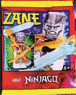 Foto 2 | Figura Lego Ninjago Golden Zane Cristalizado Con Arma De Hielo - Venta Internacional