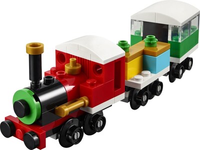 Foto 2 | Tren Lego Winter Holiday Train 30584 De Juguete Con Locomotora Y Carro - Venta Internacional.