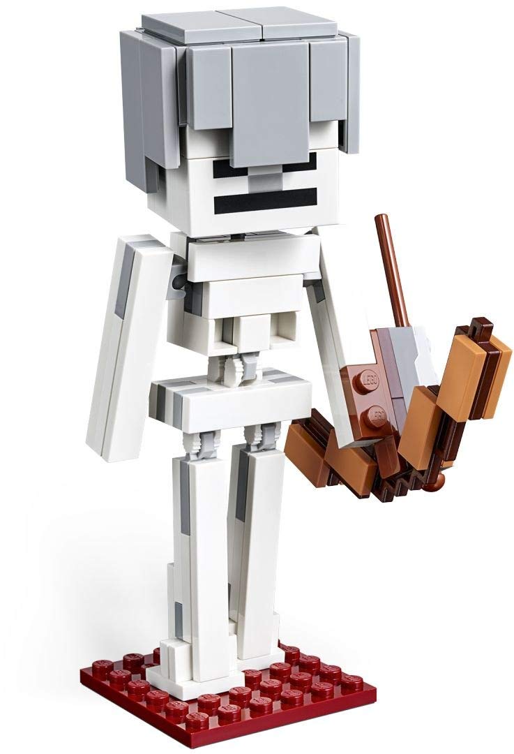 Foto 3 | Juguete Lego Minecraft Skeleton Bigfig Con Magma Cube 21150 - Venta Internacional.