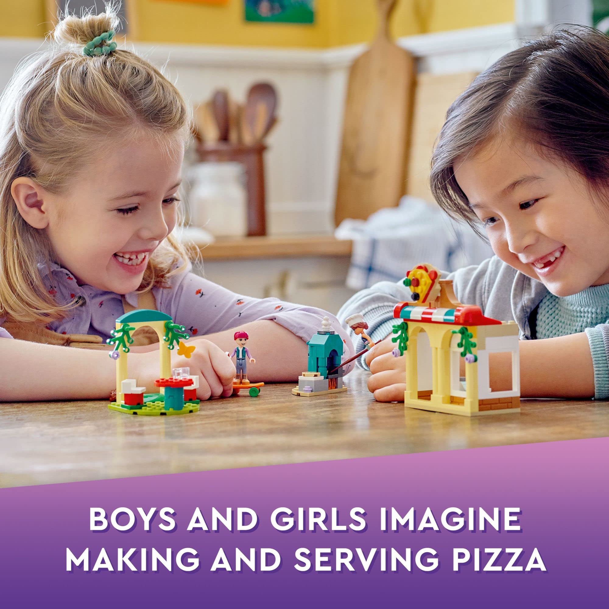 Foto 3 | Lego Friends Heartlake City Pizzería 41705 - Venta Internacional