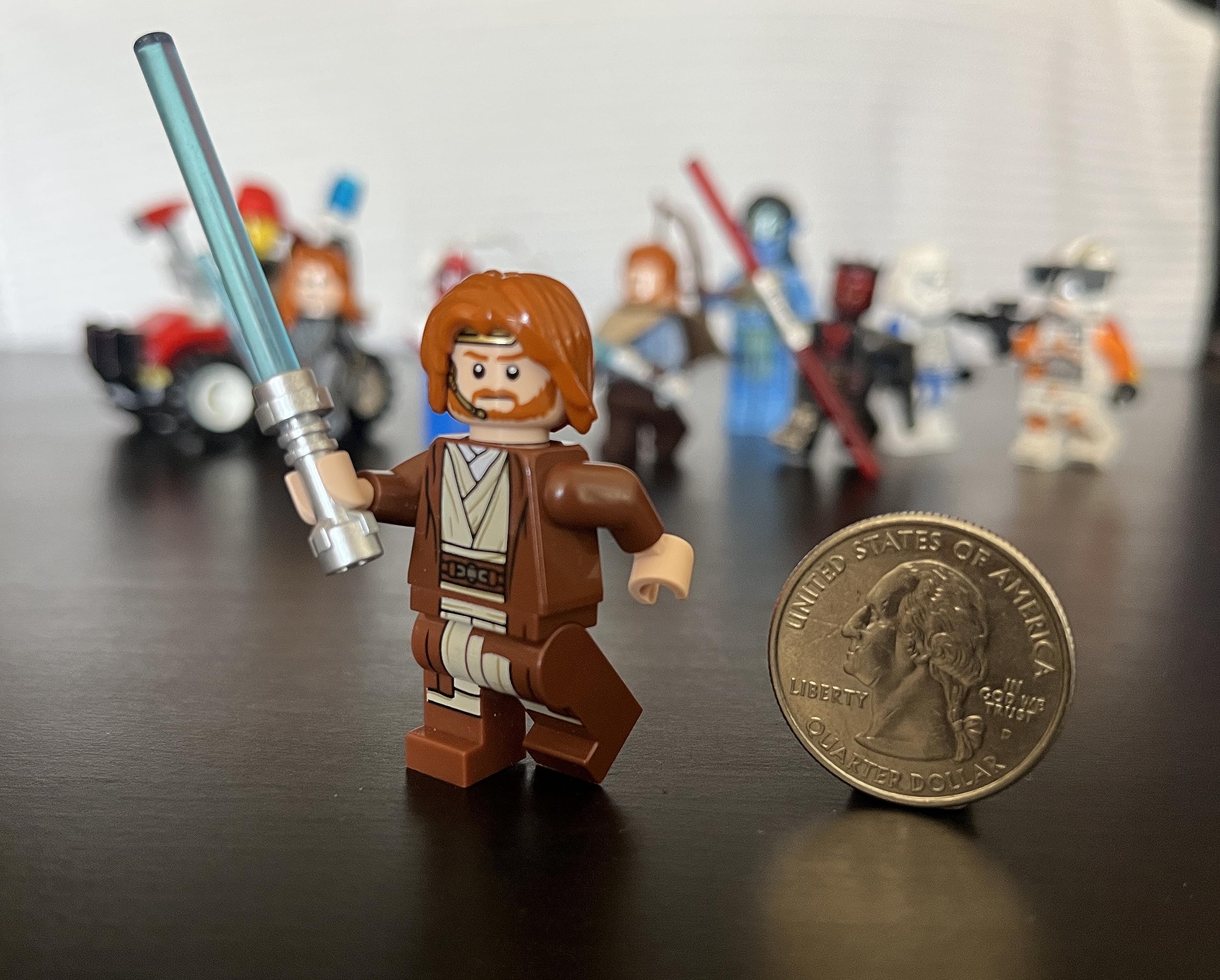 Foto 5 pulgar | Minifigura Lego Star Wars Episodio 2 La Guerra De Los Clones Obi-wan Kenob - Venta Internacional.