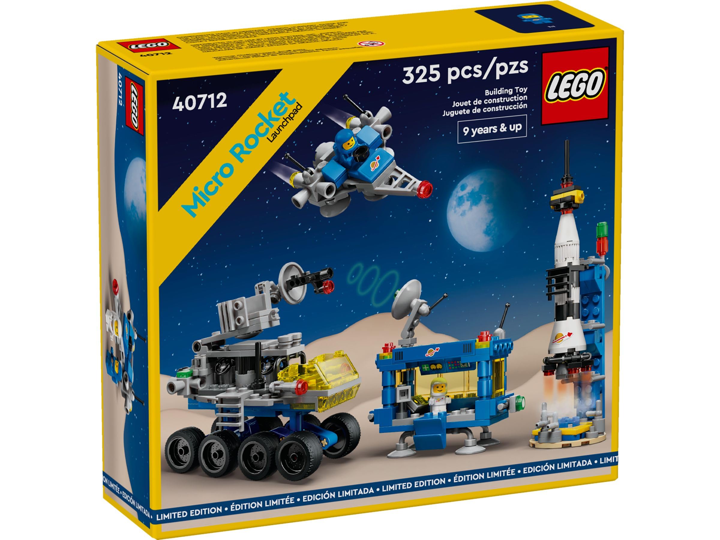 Juguete Lego Micro Rocket Launchpad 40712 325 Piezas Más De 9 Años - Venta Internacional