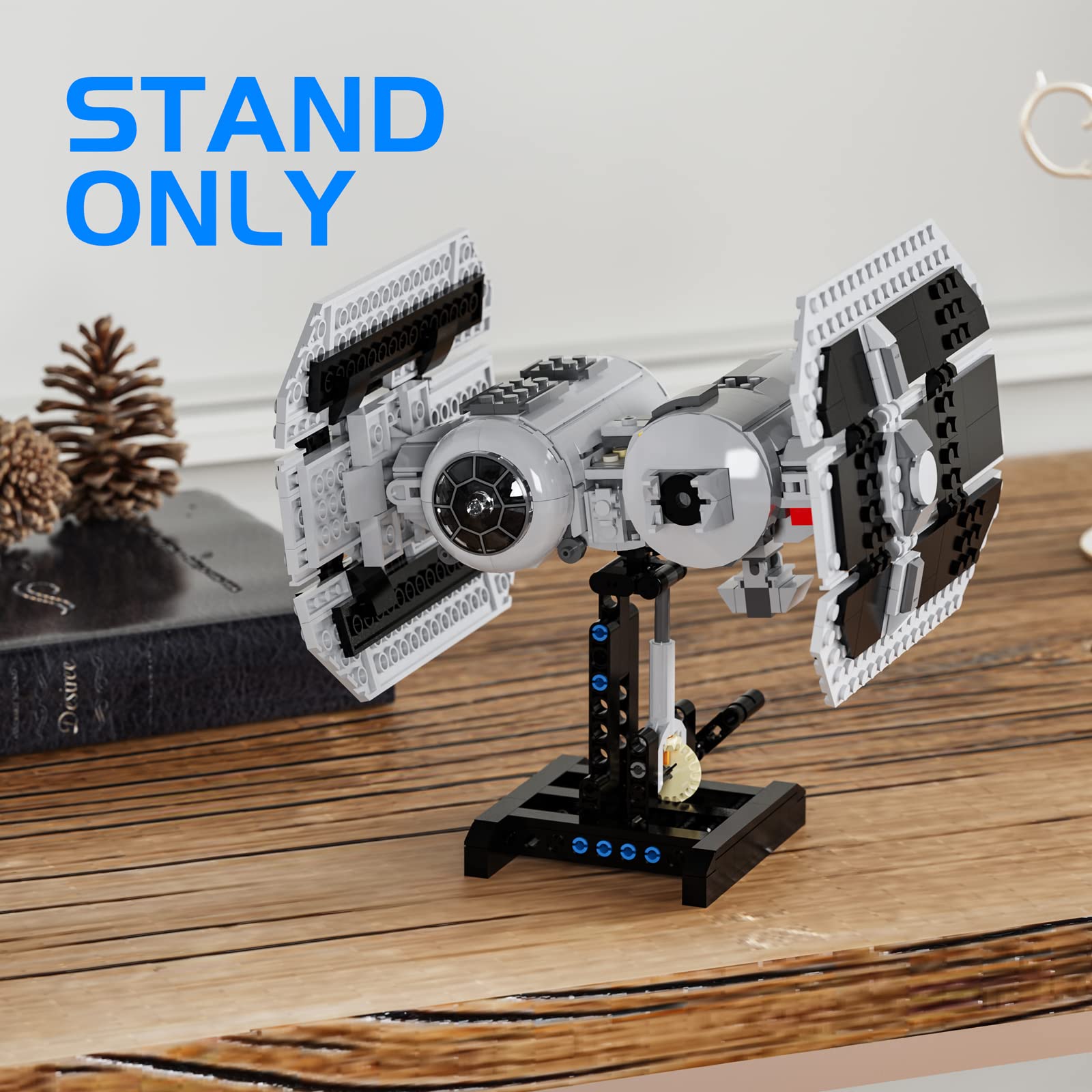 Foto 2 | Soporte De Exhibición Para Kit De Construcción Lego Tie Bomber 75347 - Venta Internacional.