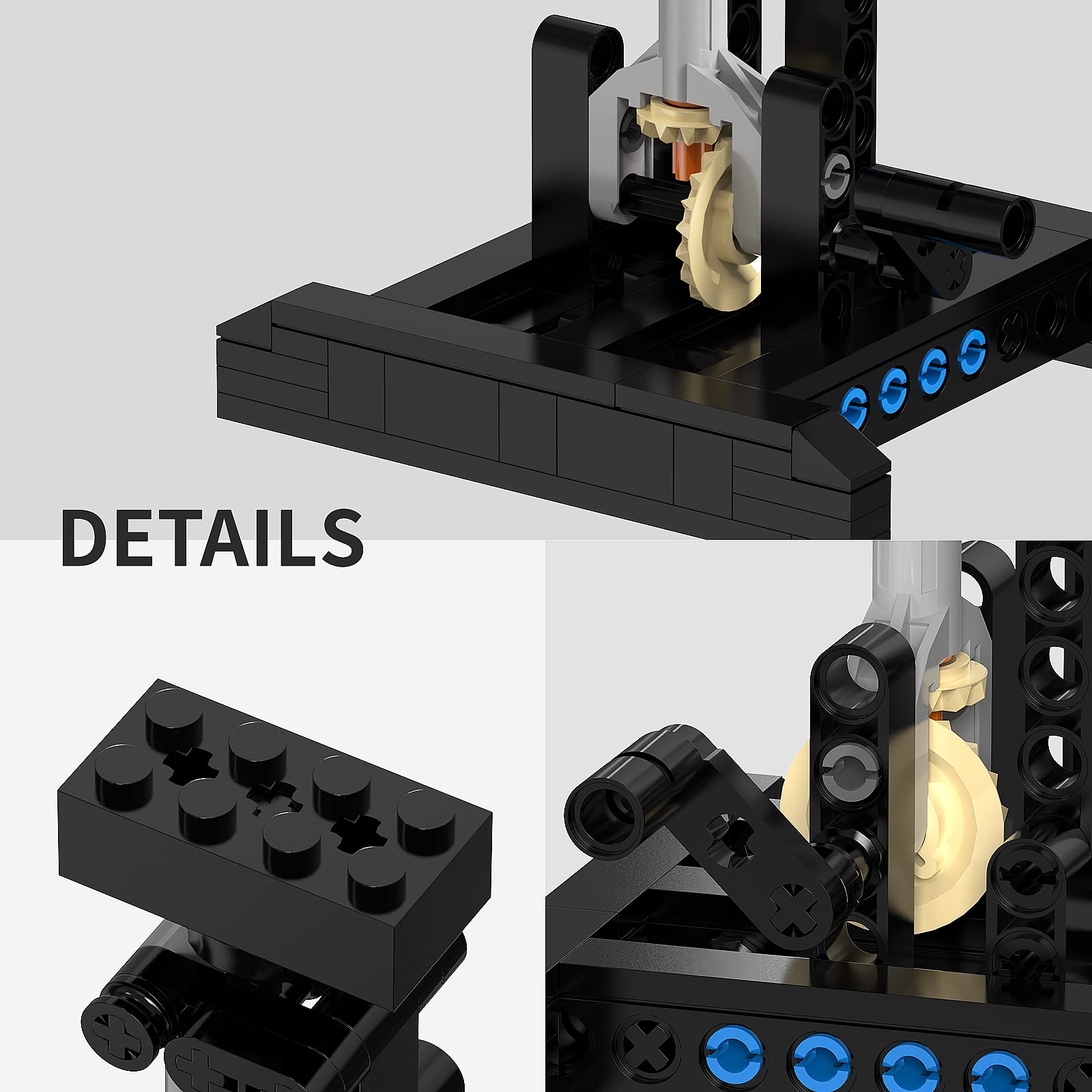 Foto 6 | Soporte De Exhibición Para Kit De Construcción Lego Tie Bomber 75347 - Venta Internacional.
