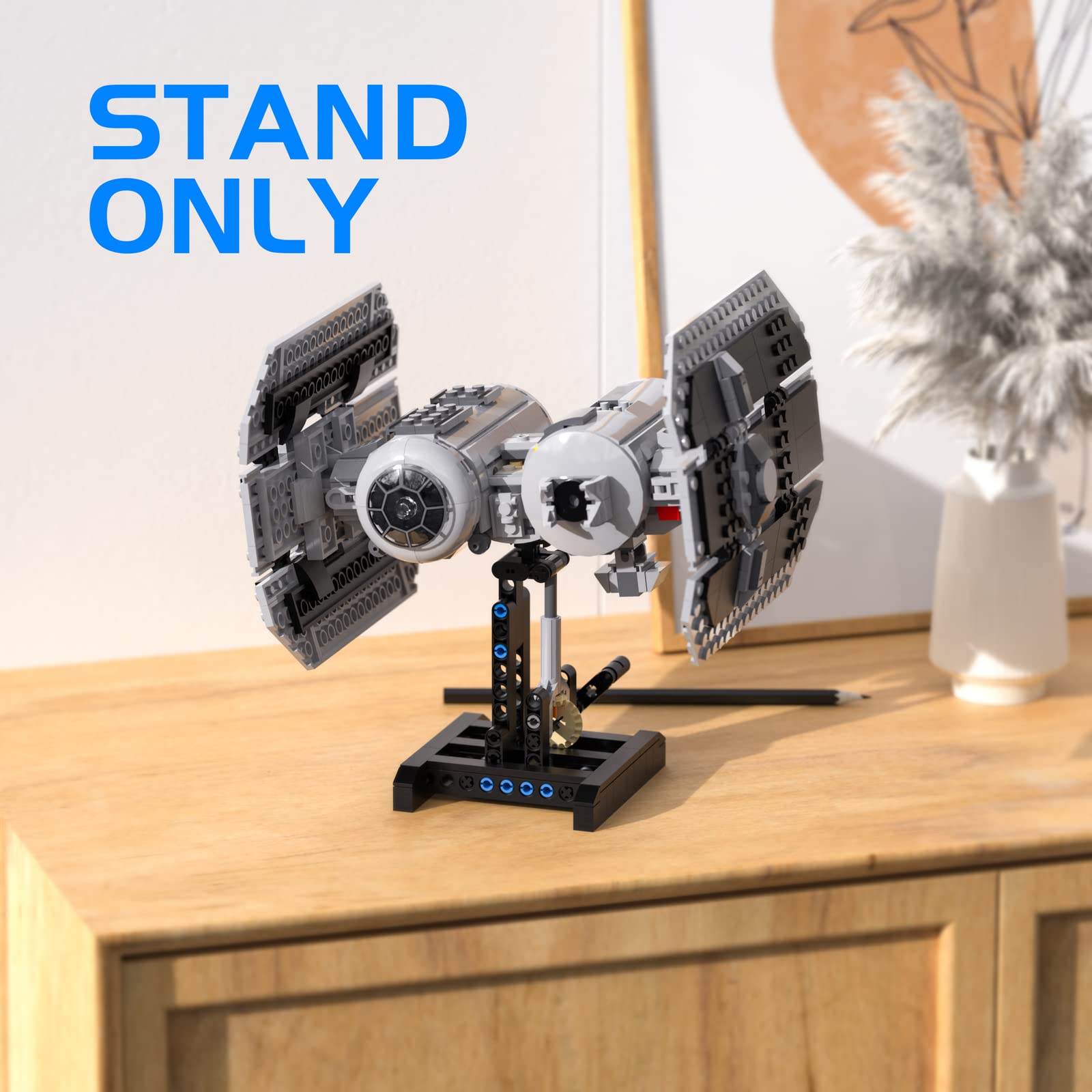 Foto 7 | Soporte De Exhibición Para Kit De Construcción Lego Tie Bomber 75347 - Venta Internacional.