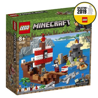 Foto 2 | Juguete Lego Minecraft Pirate Ship Adventure 21152 Con 386 Piezas - Venta Internacional.